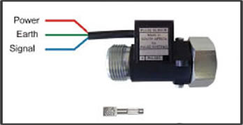 Metal Thread Gearbox Speed Sensors 